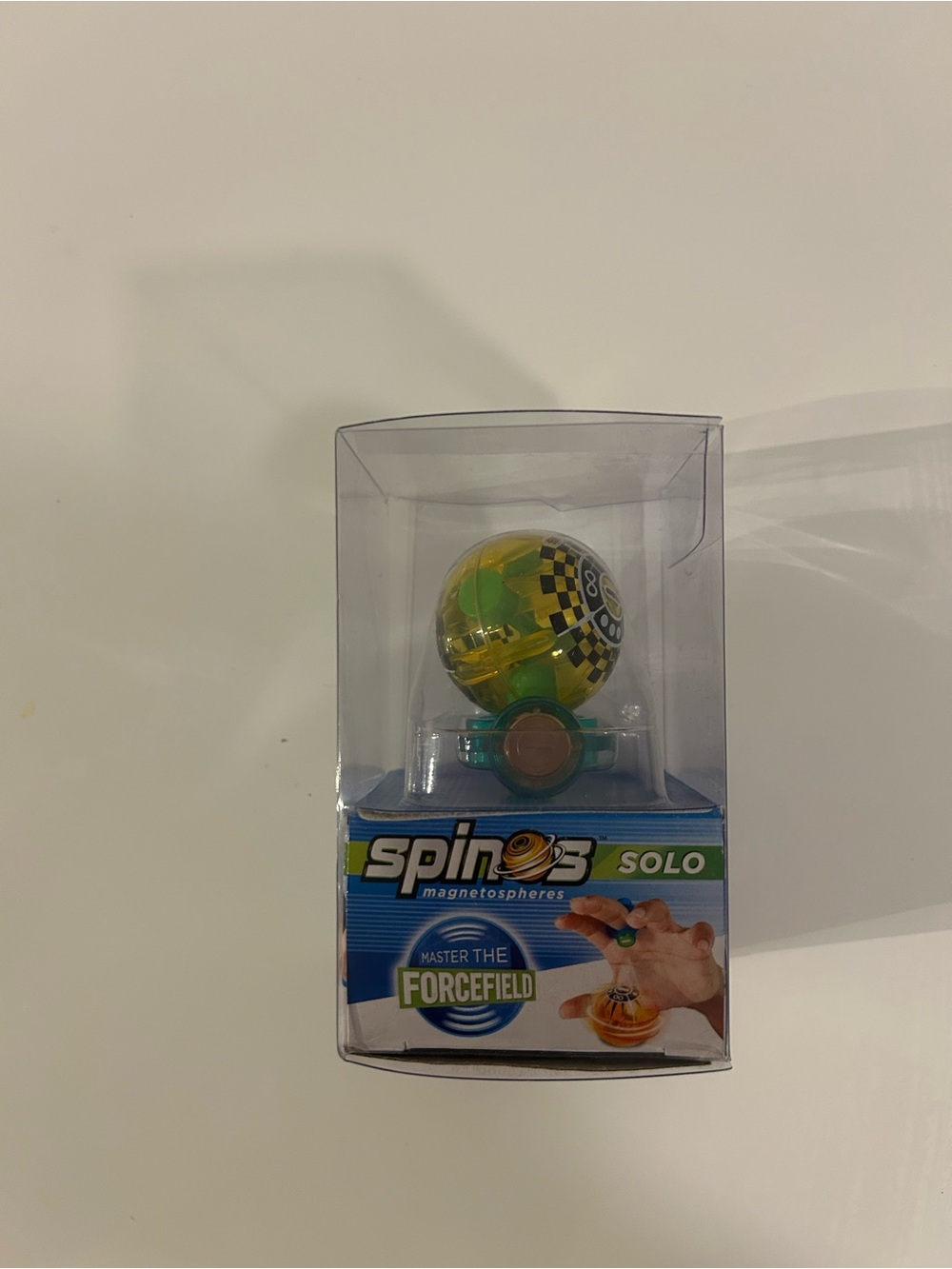 Spinos Magnetosphere Solo Toy - Yellow and Green